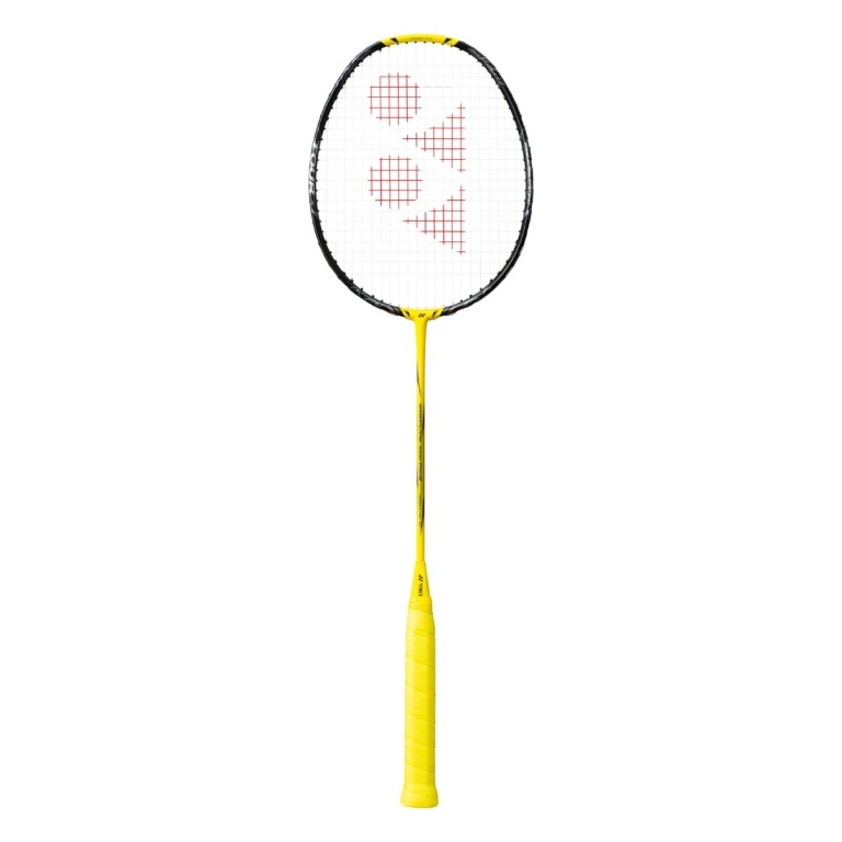 Yonex Badmintonschläger Nanoflare 1000 Tour (grifflastig, sehr steif, Turnier) gelb - besaitet -
